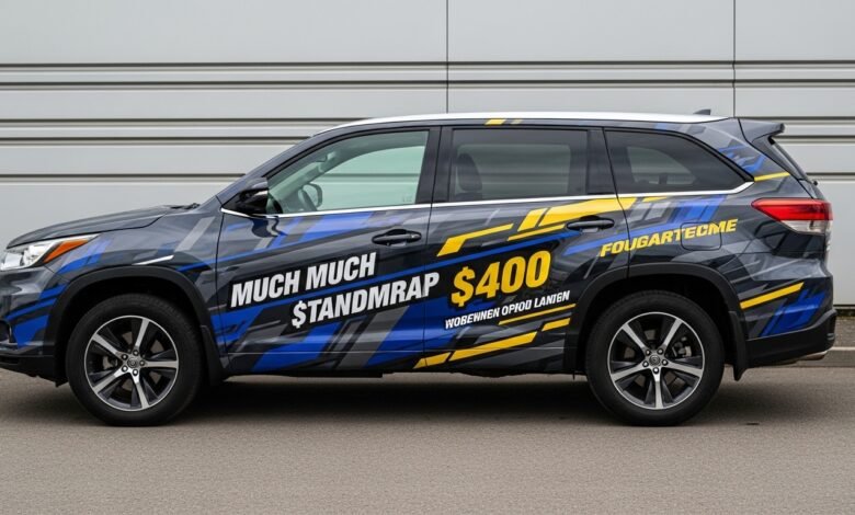 How Much Does It Cost to Wrap a Toyota Highlander