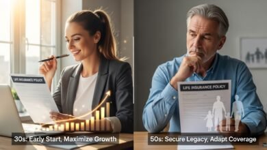 Maxing Out Life Insurance in Your 30s vs 50s