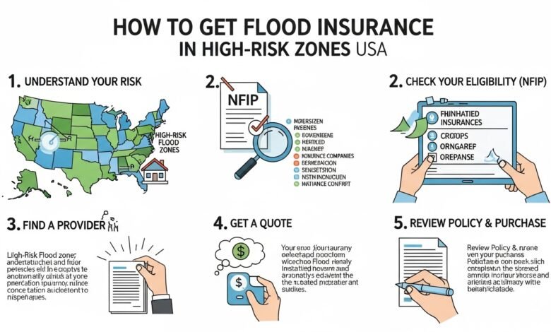 How to Get Flood Insurance in High-Risk Zones USA