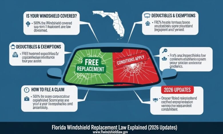 Florida Windshield Replacement Law Explained (2026 Updates)