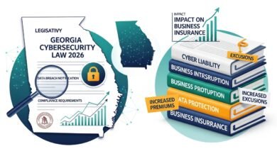 How New Cybersecurity Law Impacts Business Insurance (Georgia 2026)