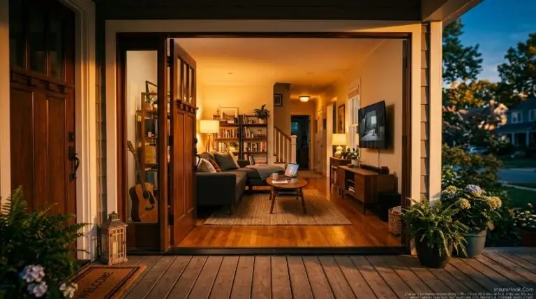 Personal Property Coverage in Home Insurance Policies Personal property coverage home insurance showing belongings protected inside an American home